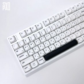 New 사과 키캡 PBT XDA 염료승화 영문/한글