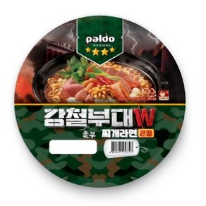 골든싸이]강철w놀부부대찌개라면 큰컵 115g 6개