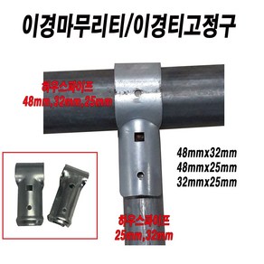 한누리팜마트 이경티고정구 이경마무리티 48mmx32mm 하우스자재