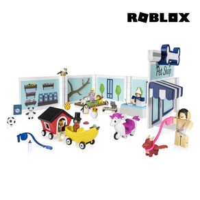 로블록스 입양하세요 플레이세트 피규어 아이템쿠폰 포함 ROBLOX 공식수입사 정품, 1세트