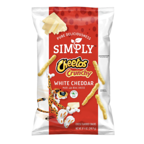 [미국직배송]치토스 크런치 심플리 화이트 체다 크런치 240.9g Simply Cheetos Cunchy White Chedda, 1개