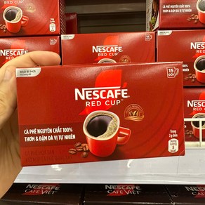 Red Cup Nescafe 네스카페 레드컵 믹스커피, 1개, 15개입, 30g