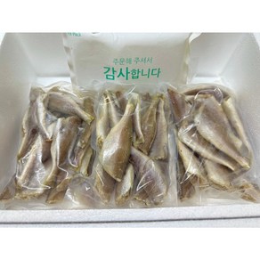 목포 국내산 반건조 두절참조기, 1개, 1kg/30-34마리(500g씩 개별포장)