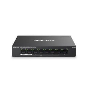 [머큐시스] 머큐시스 MS108GP [스위칭허브/8포트/1000Mbps/PoE+], 단품, 1개