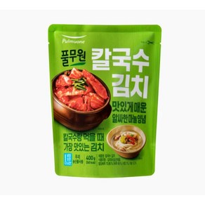 풀무원 칼국수 김치 (400g), 400g, 2개