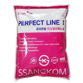 쌍곰 줄눈시멘트 탄성줄눈 퍼펙트라인1 백색 2kg, 1개