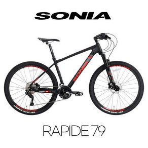 소니아 RAPIDE 79 시마노 데오레 카본 미조립 MTB 자전거