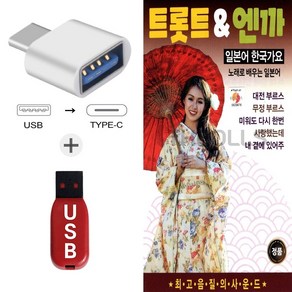 더올스 (TPY USB+C 타입 젠더) 트롯트 엔까 일본어 한국가요