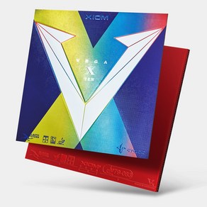 엑시옴 탁구러버 베가 텐(VEGA X) 적색/흑색/마젠타, 마젠타(MAX), 1개