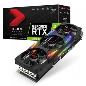 [무상 25년 S급] PNY XLR8 지포스 RTX 3070 Ti UPRISING EPIC-X RGB D6X 8GB Tiple