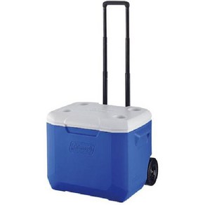 Coleman 콜맨 2000027863[아이스박스 휠쿨러 60QT 블루/화이트]