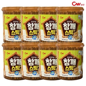 청우 참깨스틱 진, 220g, 8개