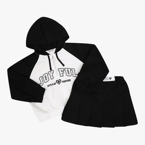 신디키즈[NC터미널점]신학기스쿨룩으로 코디하기좋은 치링후디 스커트셋업 신디키즈 CIMS25S04