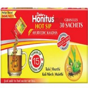 Dabu Honitus Hot Sip Ayuvedic Kaadha (4gm Each) 30 Sachets, 1개