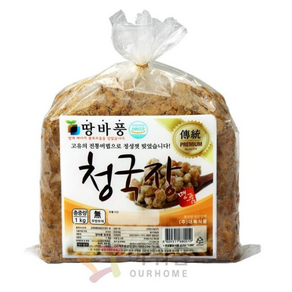 대복식품 땅바풍 일반청국장 180g 400g 1k 2k, 1kg, 1개