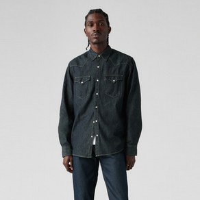 [백화점 정품] 리바이스 청남방 남자 데님 셔츠 LEVI'S 클래식 웨스턴 스탠다드 핏 미디엄 인디고