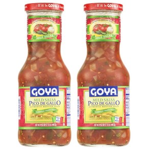 Goya 고야 마일드 살사 피코 데 가요 소스 499g 2개, 1개