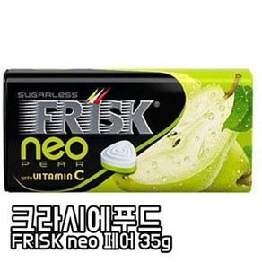 일본타블렛캔디 일본사탕 일본캔디 구강청정제 입냄새제거 크라시에푸드 FRISK neo 페어 35g, 1개