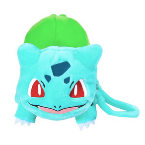 포켓몬스터 이상해씨 파우치 봉제 인형 (약 25cm) /가방고리 인형, 1개