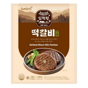 삼양 임꺽정 떡갈비 1200g, 1.2kg, 10개