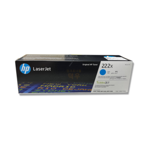 HP 정품 No.222X 대용량 토너 W2221X, 파랑, 1개