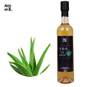 자연비초 자연 발효 업소 요리 용 맛있는 천연 식초 효능 맛술 알로에 발효 500ml, 1개, 상세페이지 참조