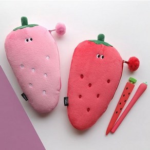 회사원 박스 화장품 필기도구 보관함 작은가방 정리 학생 필통 깔끔한 SW98DE1A, 레드