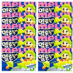 멜론송이 50g 10개 초코송이