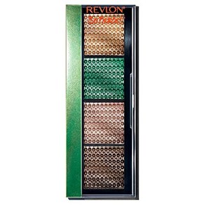 REVLON 르브론소 피어스 프리즈마틱 팔레트 962 풀리 로디드(컬러 이미지: 브라운 그라데에 선명한 그린 포인트) 아이섀도 42그램 (x1), 1개