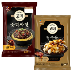 [보금푸드] CJ 고메 중화세트 (중화짜장 760g + 탕수육 450g), 1개