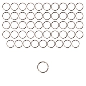 [모핸] 원형키링, 50개, 10mm