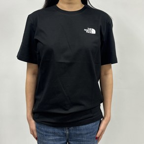 [국내정식매장] 노스페이스 반팔티 티셔츠 The Noth Face COTTON S/S R/TEE - BLACK