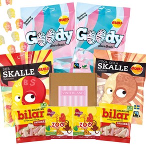 스웨디시 젤리 캔디 묶음 세트 100퍼센트 정품 빠른배송 Swedish candy Goody Bubs Skull Candy Zoo Candy