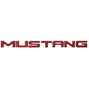 포드 MUSTANG 머스탱 레터링 엠블럼 스티커