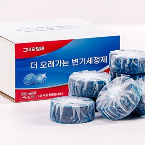 더 오래가는 변기클리너 40g 12개입 [1년사용분], 480g