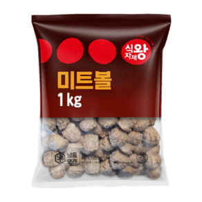 식자재왕 미트볼 1kg, 1개