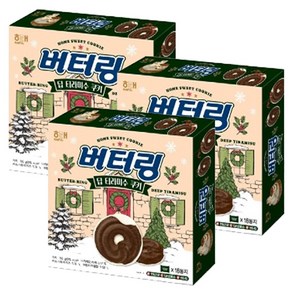 해태제과 버터링 딥 티라미수 쿠키, 3개, 155g