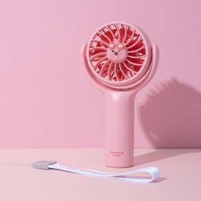 [포토리뷰이벤트] 잔망루피 휴대용 핸디 3단 미니선풍기 손선풍기 각도조절