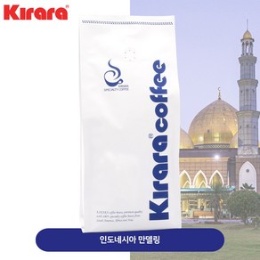 키라라 갓볶은커피 인도네시아 만델링 500g, 모카포트 분쇄, 1개