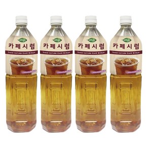 희창 자연생각 카페시럽, 4개, 1.5L