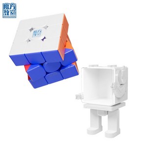 [ECube] MoYu RS3M V5 3x3x3 마그네틱 매직 큐브 볼 코어 전문 Cubo 스피드 3x3 Moyu 큐빙 퍼즐 완구, 04 MagLev Ve(Robot)