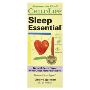 ChildLife Essentials 어린이용 Sleep Essential® 천연 베리 59ml(2fl oz), ChildLifeEssentials어린이용SleepEs, 1개, 59ml