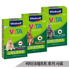 비타크래프트 비타스페셜 올인원 토끼사료 연령별선택, 1개, 600g