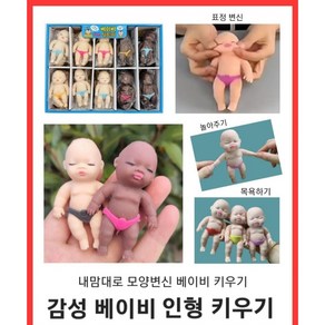 감성베이비말랑이, 황토색(랜덤), 1개