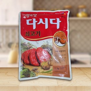 cj 제일제당 쇠고기 다시다 1kg, 1개