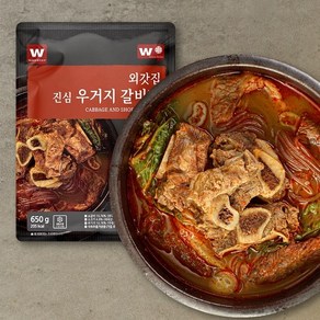 외갓집 [외갓집] 진심 우거지 갈비탕 650g X 5팩, 5개