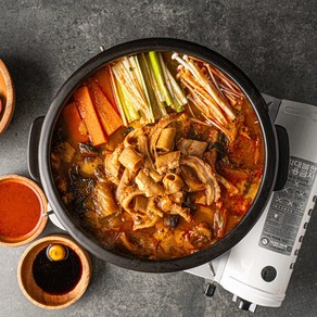 선비찬 곱창전골 (내장탕) 600g 2팩 3팩 4팩 택일 소내장탕 국산 우거지와 곱창 깐양 듬뿍 (냉동), 2개