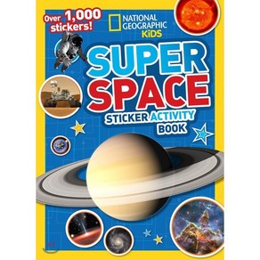 Supe Space Sticke Activity Book, Natl Geogaphic Soc Childens books