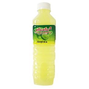 태국 라임음료 팟타이 라임주스 500ml 레몬 팟타이 솜땀 똠양꿍 동남아요리 소스 Lime Juice Pathai, 3개