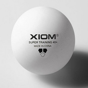 엑시옴 탁구공 SUPER TRAINING ABS재질의 고급 연습구 슈퍼트레이닝